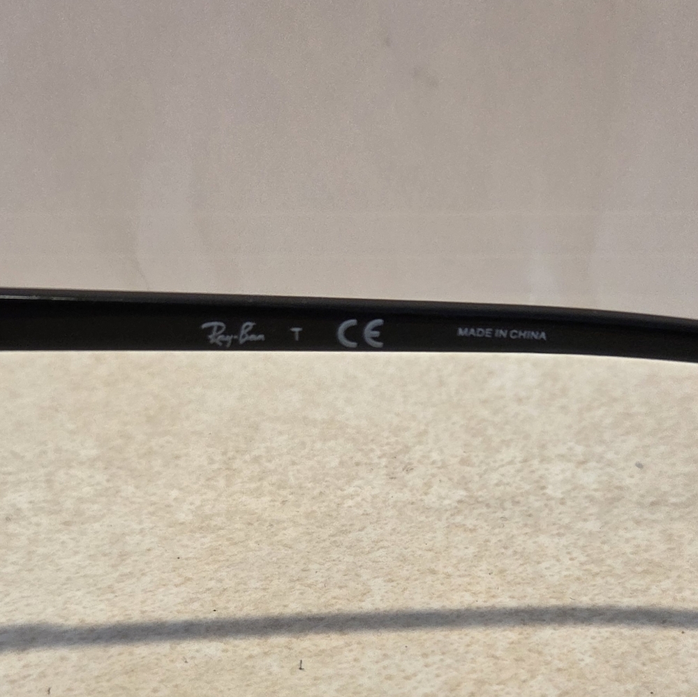 Ray-Ban Sunglasses RB4346 Blue Gradient Mirrored 51-19 Brand New - No Tags - Picture 7 of 8